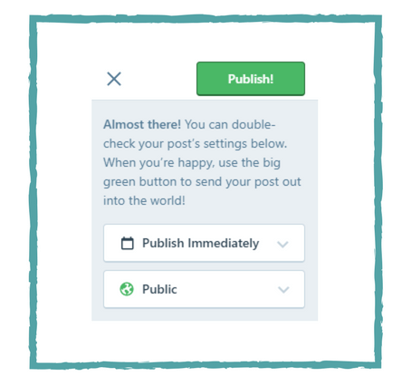 Publish Button